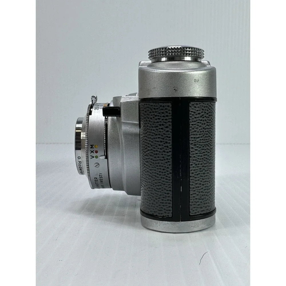 Graflex Graphic 35mm Film Camera Graflar 50mm‎ F 3.5 Lens Germany Not Tested